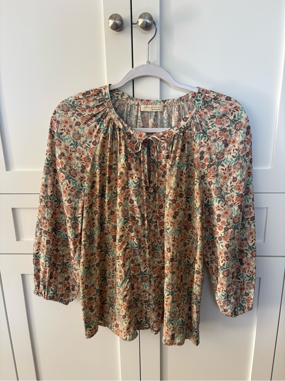 Lovestich floral blouse